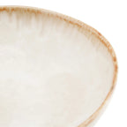 Assiette creuse Cascais en grès blanc 22 cm, vue 5