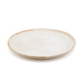Assiette à dessert Cascais en grès blanc 22 cm