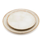 Assiette plate Cascais en grès blanc 28 cm, vue 3