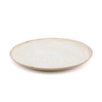 Assiette plate Cascais en grès blanc 28 cm