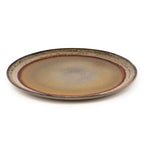 Assiette plate Comporta en grès ambré 27 cm