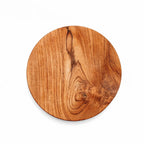 Assiette ronde en teck massif 25 cm, vue 6
