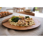 Assiette ronde en teck massif 25 cm, vue 8