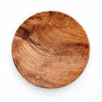 Assiette ronde en teck massif 30 cm, vue 6