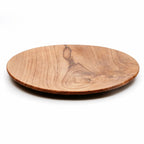 Assiette ronde en teck massif 30 cm, vue 7