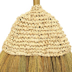 Balai décoratif en fibres naturelles et bambou 75 cm, vue 5