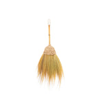 Balai décoratif en fibres naturelles et bambou 75 cm