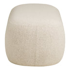 Banc Blossomville bouclé sable texture grainée détail matière gros plan