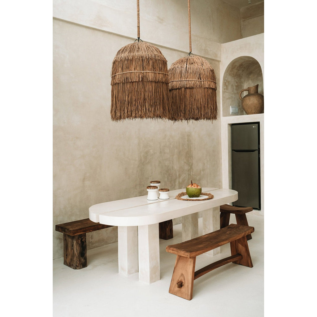 Banc Suar en bois massif, vue 6