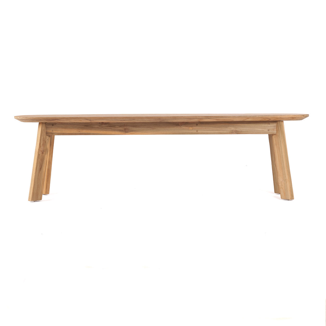 Banc Tutuala en teck recyclé, vue 3