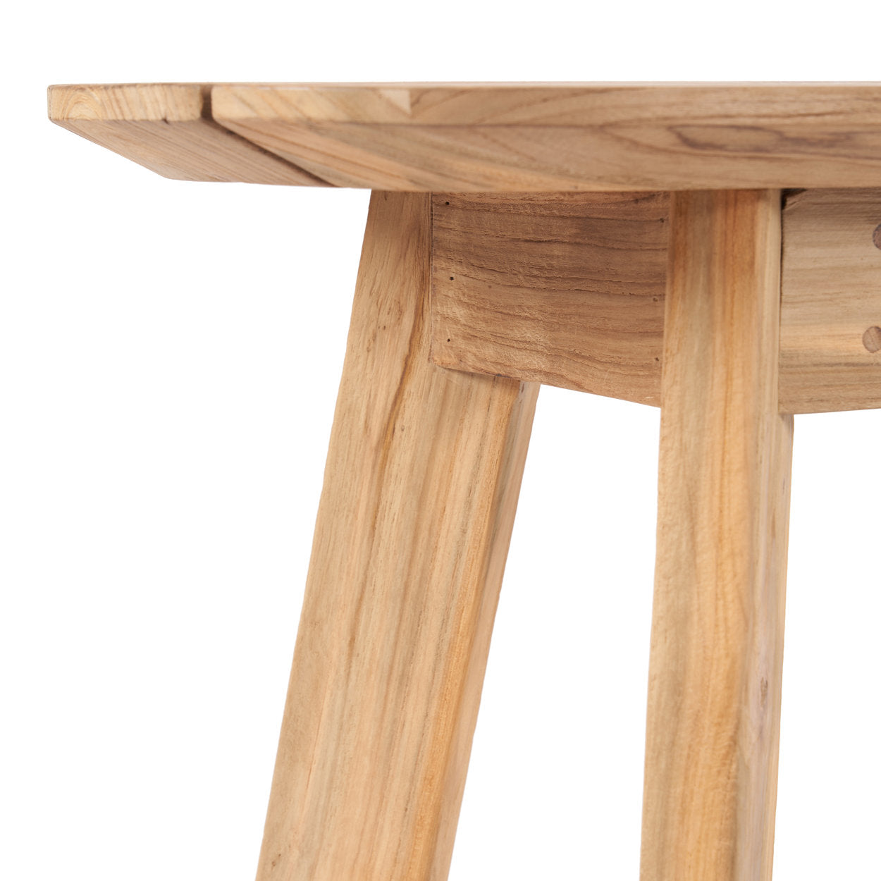 Banc Tutuala en teck recyclé, vue 5