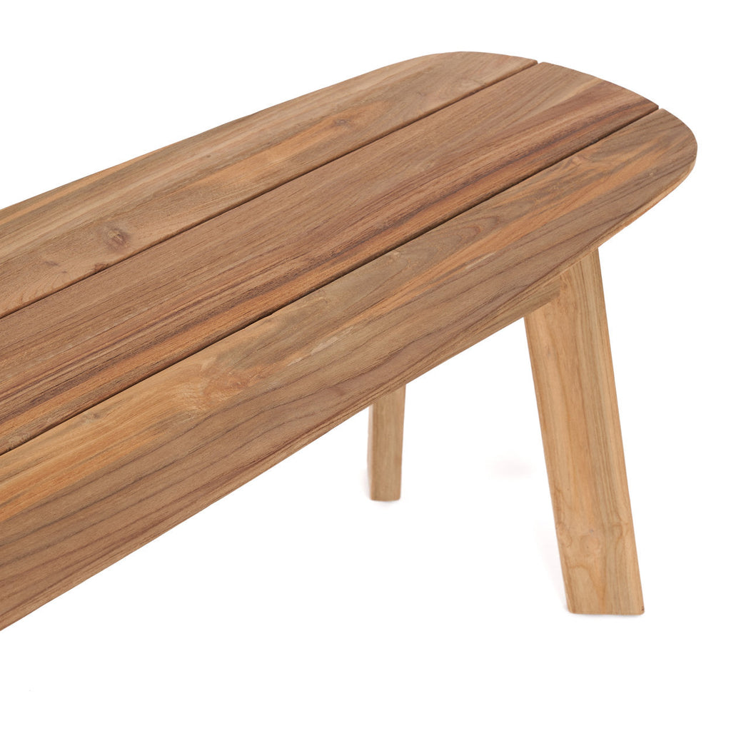 Banc Tutuala en teck recyclé, vue 7