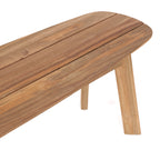 Banc Tutuala en teck recyclé, vue 7