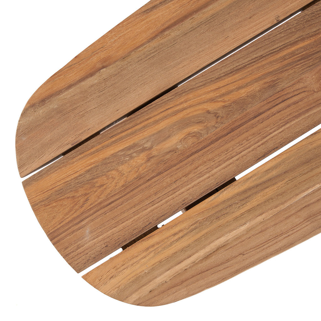 Banc Tutuala en teck recyclé, vue 8