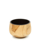 Bol Bondi en teck à intérieur noirci 12 cm, vue 5