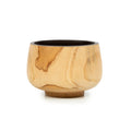 Bol Bondi en teck à intérieur noirci 12 cm