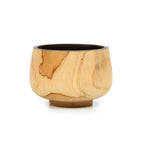 Bol Bondi en teck à intérieur noirci 12 cm