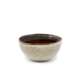 Bol Comporta en grès à intérieur ambré 13 cm