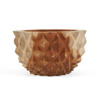 Bol Durian sculpté en teck 15 cm, vue 4