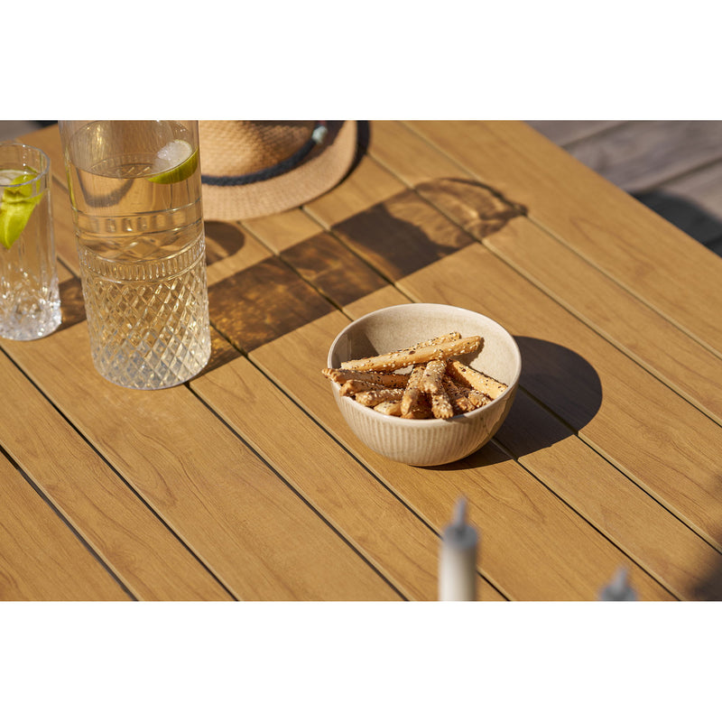 Dimensions Set of 4 Viola Bowls – Ribbed Reactive Sand Beige Stoneware – Ø 14.5 cm