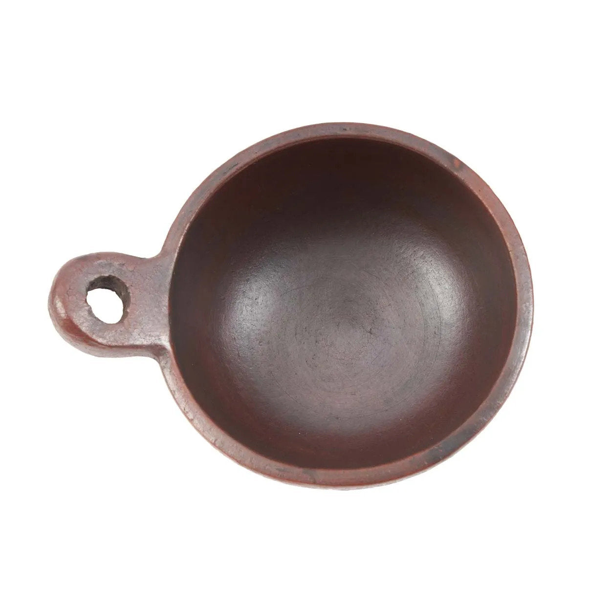 Bol à manche en terre cuite 17 cm, vue 5