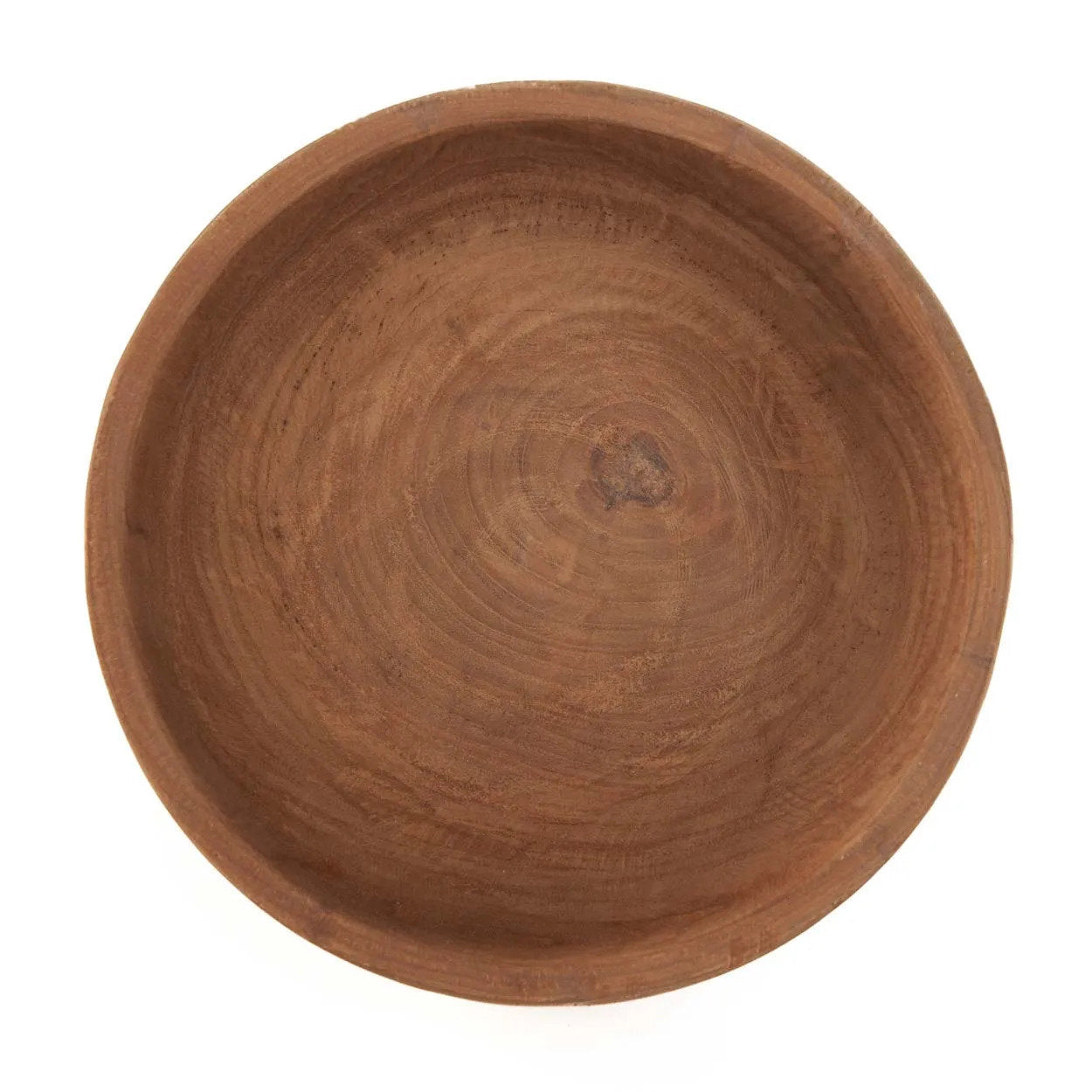 Bol Zen profond en teck massif 25 cm, vue 3