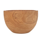 Bol Zen profond en teck massif 25 cm