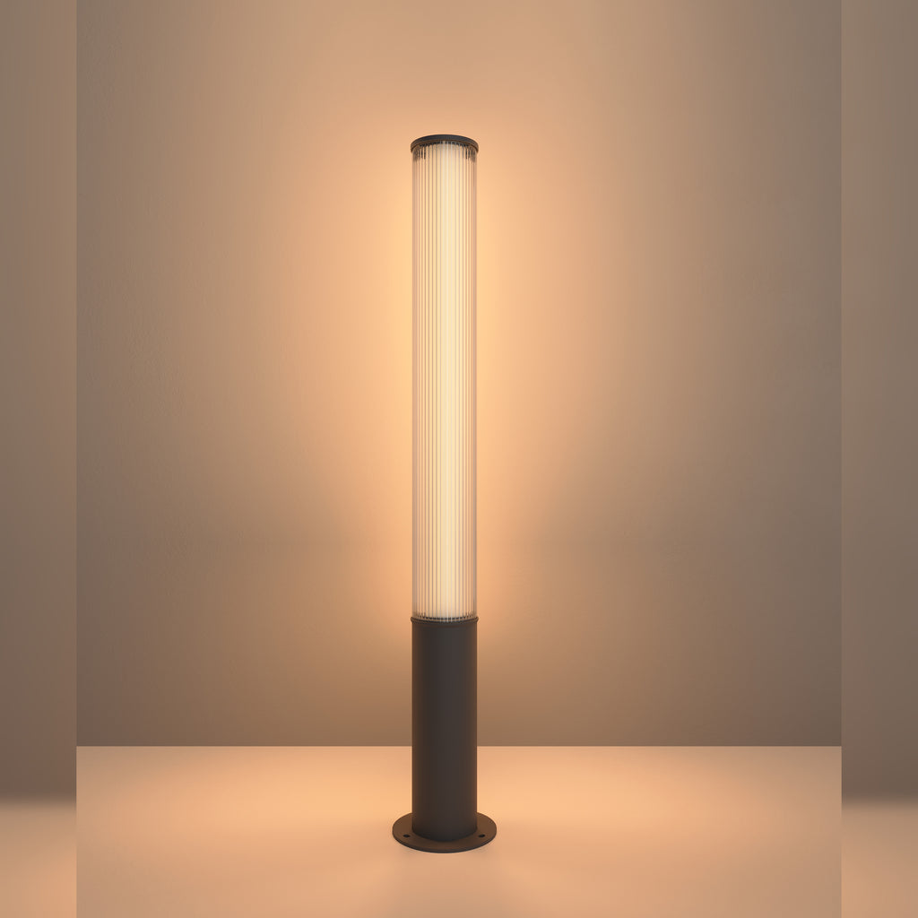 Borne d'extérieur Gardenia 115 cm anthracite, vue 2