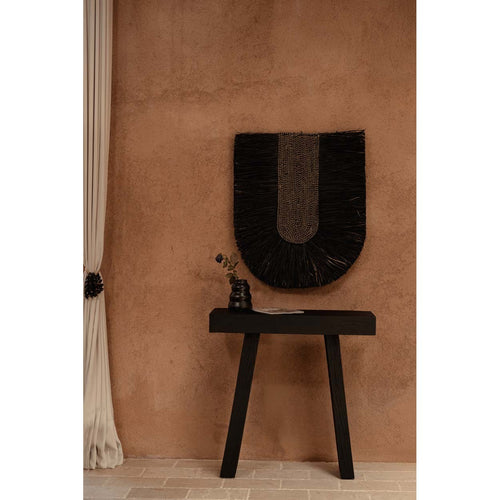 Bouclier mural Dada en fibre teintée 87 cm en situation