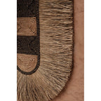 Bouclier mural Dada en raphia naturel 85 cm, vue 4