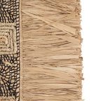 Bouclier mural Dada en raphia naturel 85 cm, vue 6