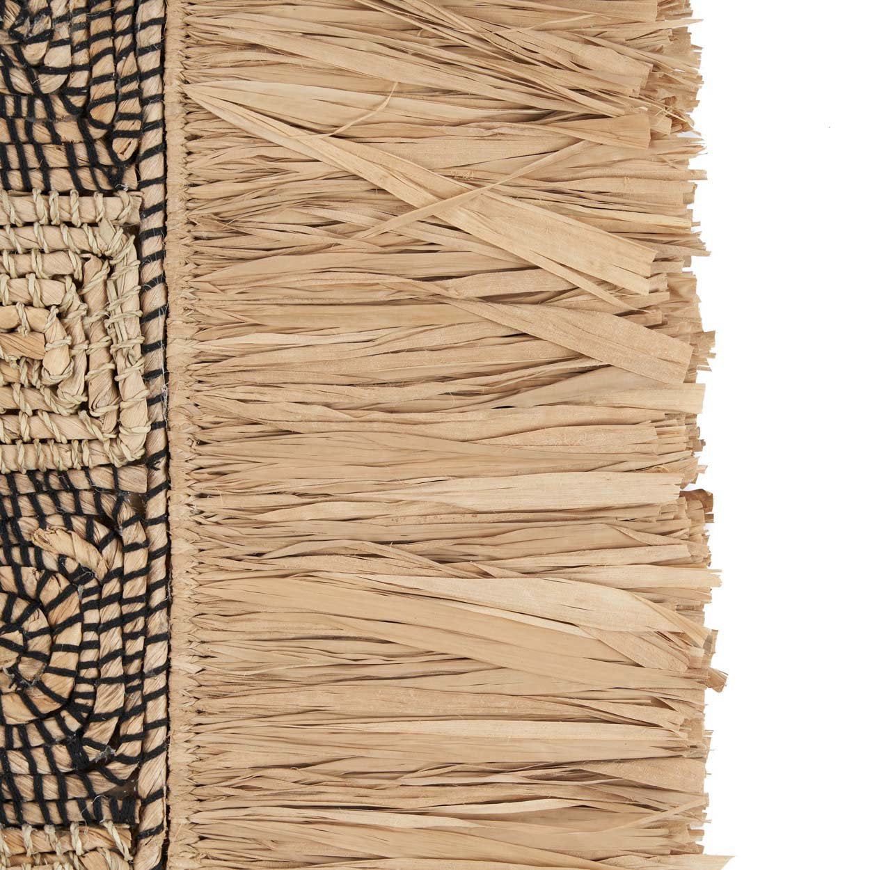 Bouclier mural Dada en raphia naturel 85 cm, vue 6