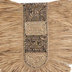 Bouclier mural Dada en raphia naturel 85 cm, vue 7