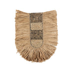 Bouclier mural Dada en raphia naturel 85 cm
