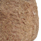 Bougeoir totem en terre cuite brute à deux logements 28 cm, vue 7