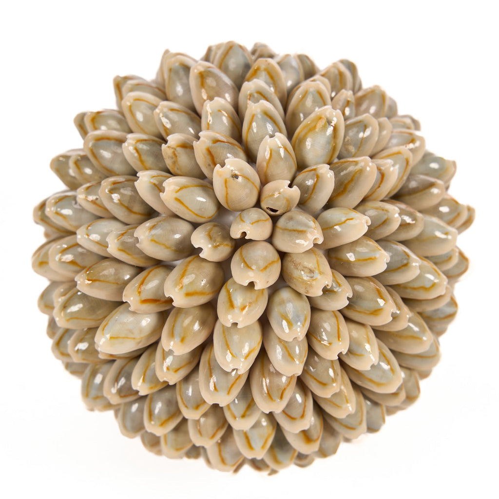 Boule décorative Oluolu en cauris 11 cm, vue 3