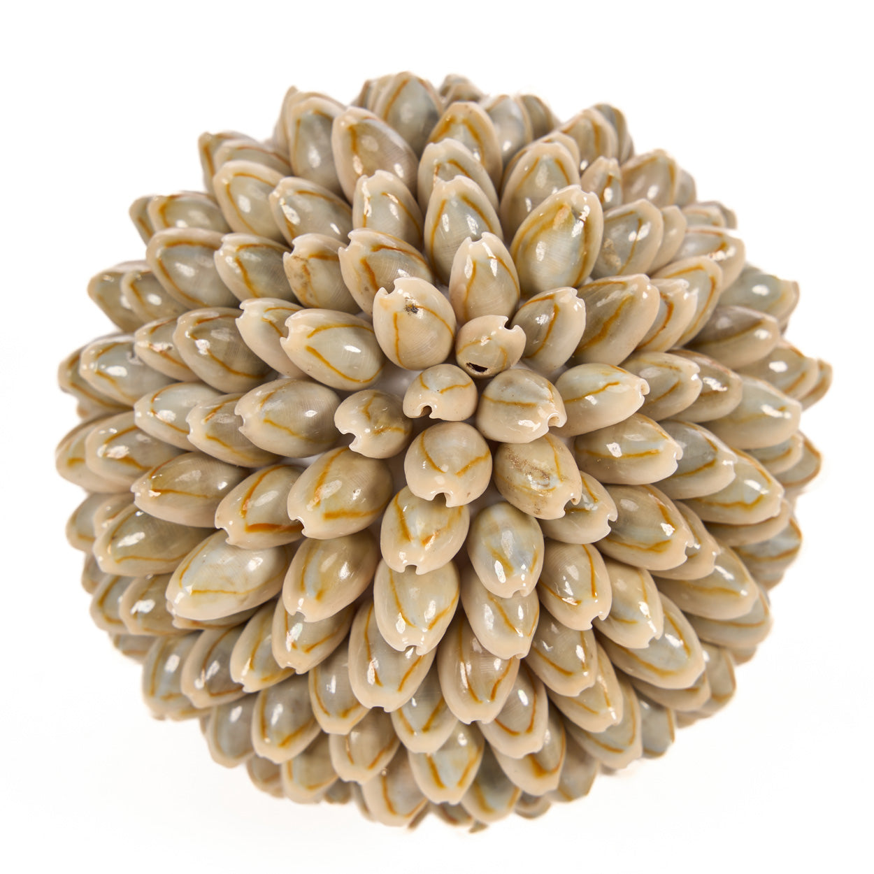 Boule décorative Oluolu en cauris 11 cm, vue 3