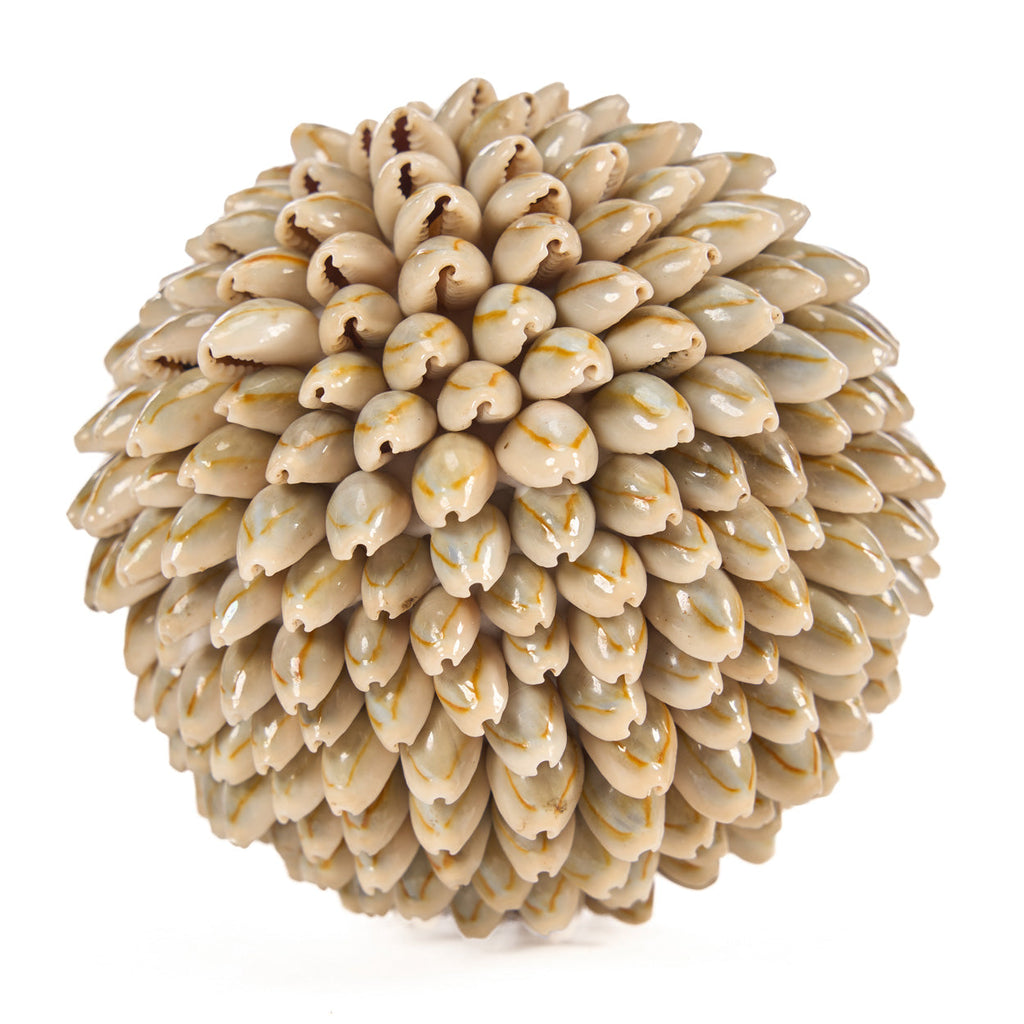 Boule décorative Oluolu en cauris 11 cm, vue 5