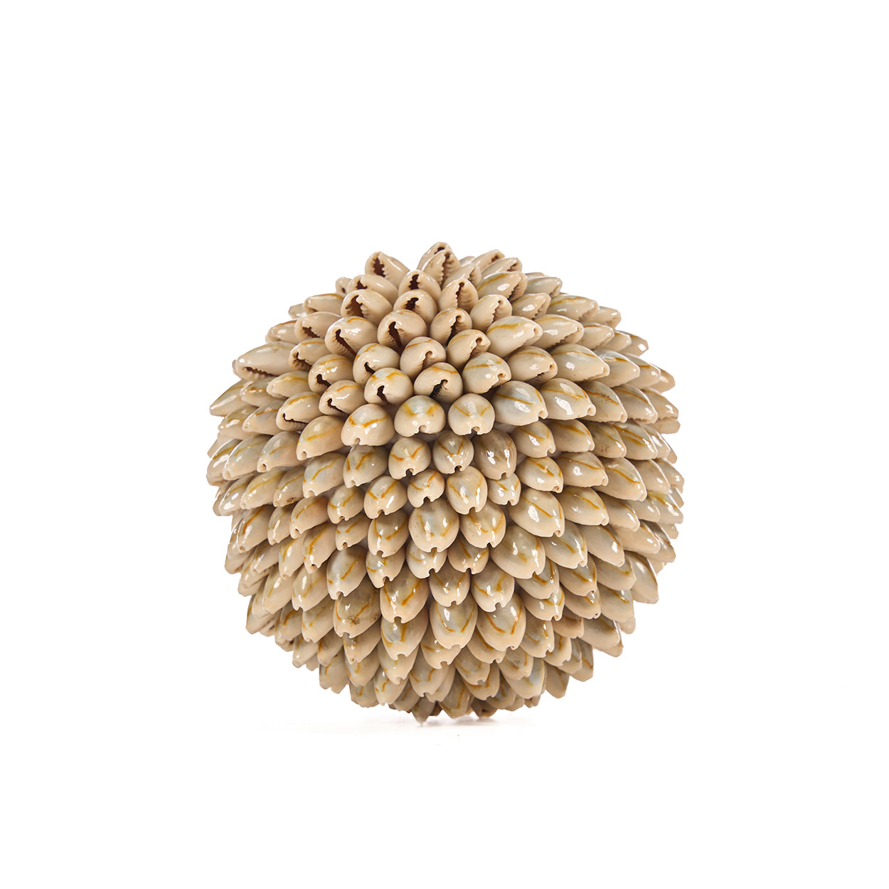 Boule décorative Oluolu en cauris 11 cm
