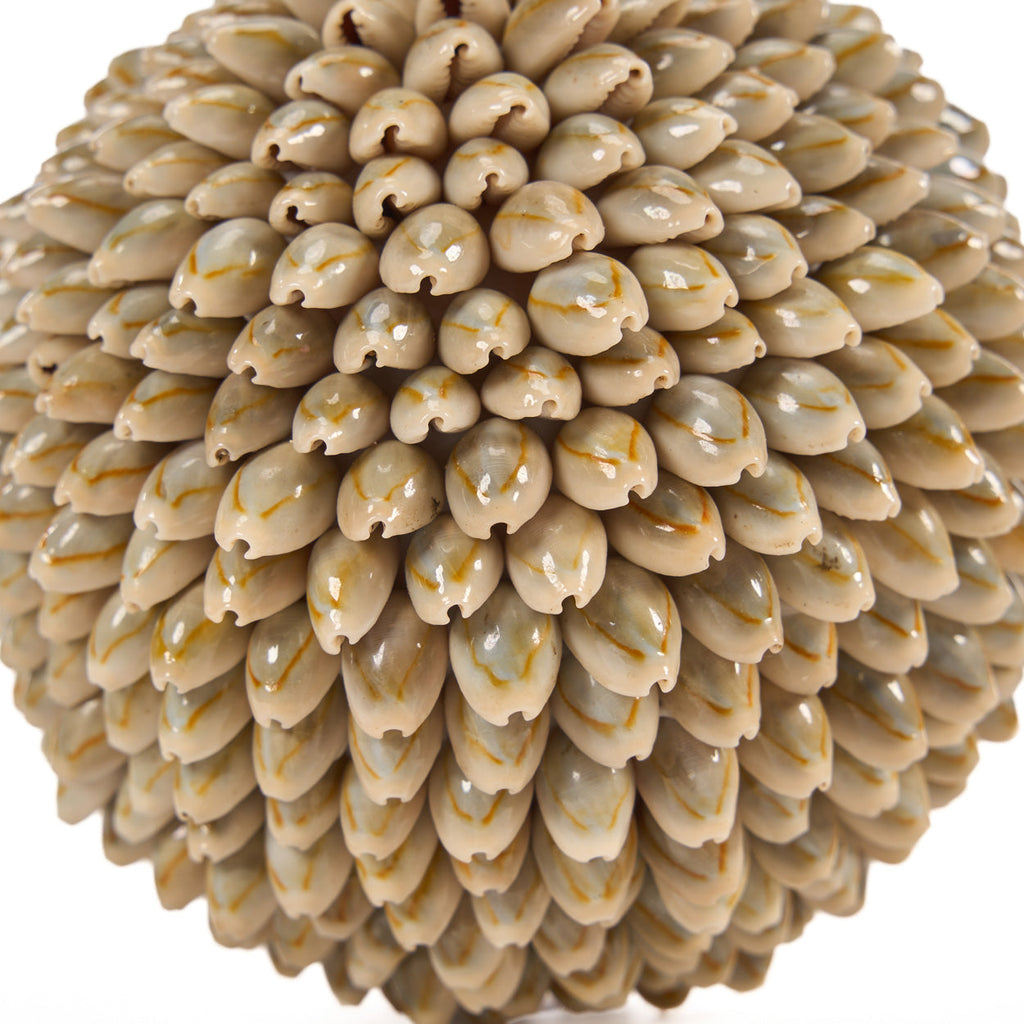 Boule décorative Oluolu en cauris 13 cm, vue 5