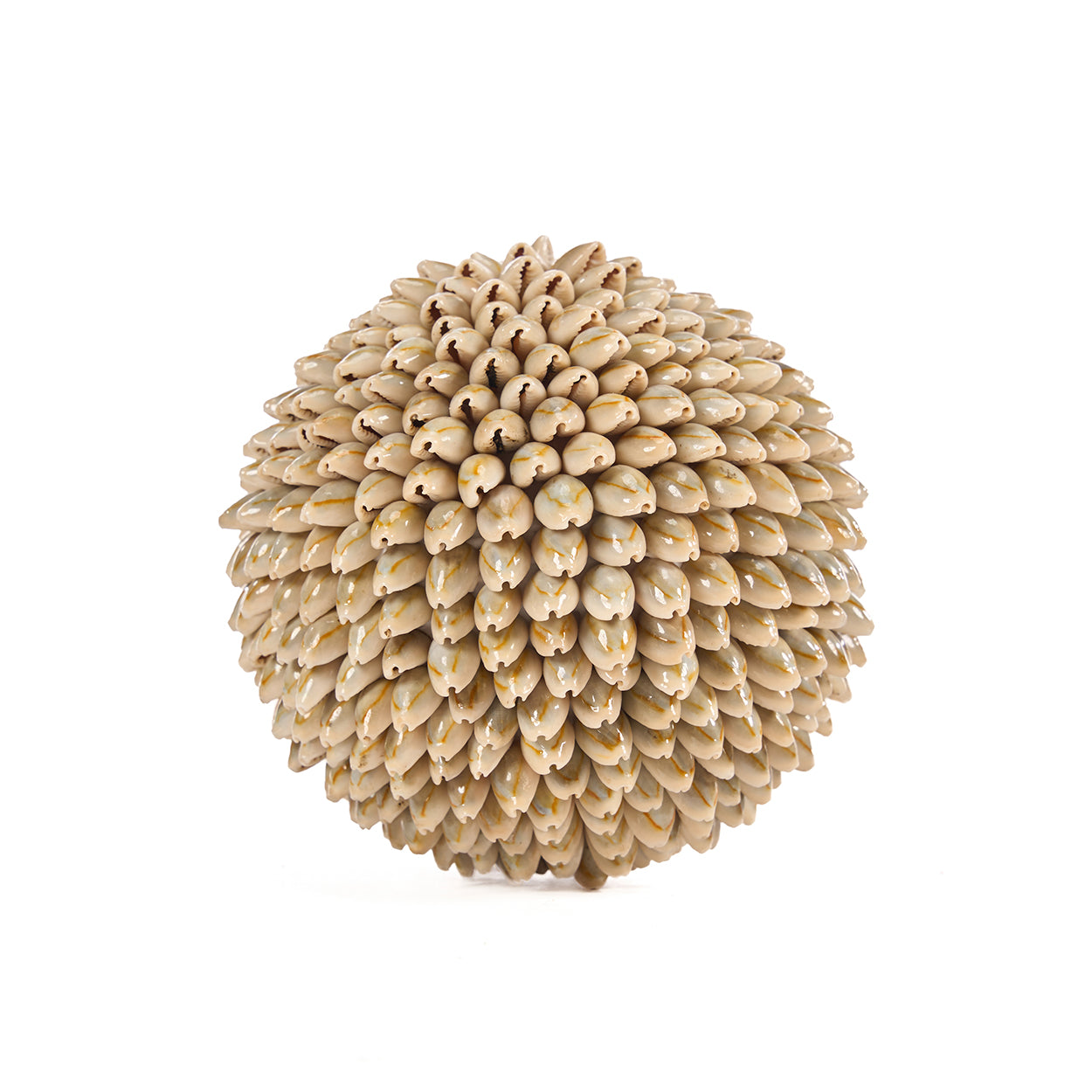Boule décorative Oluolu en cauris 13 cm