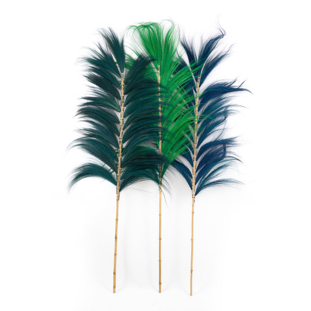 Branche décorative Stunning Leaf vert émeraude 190 cm, vue 6