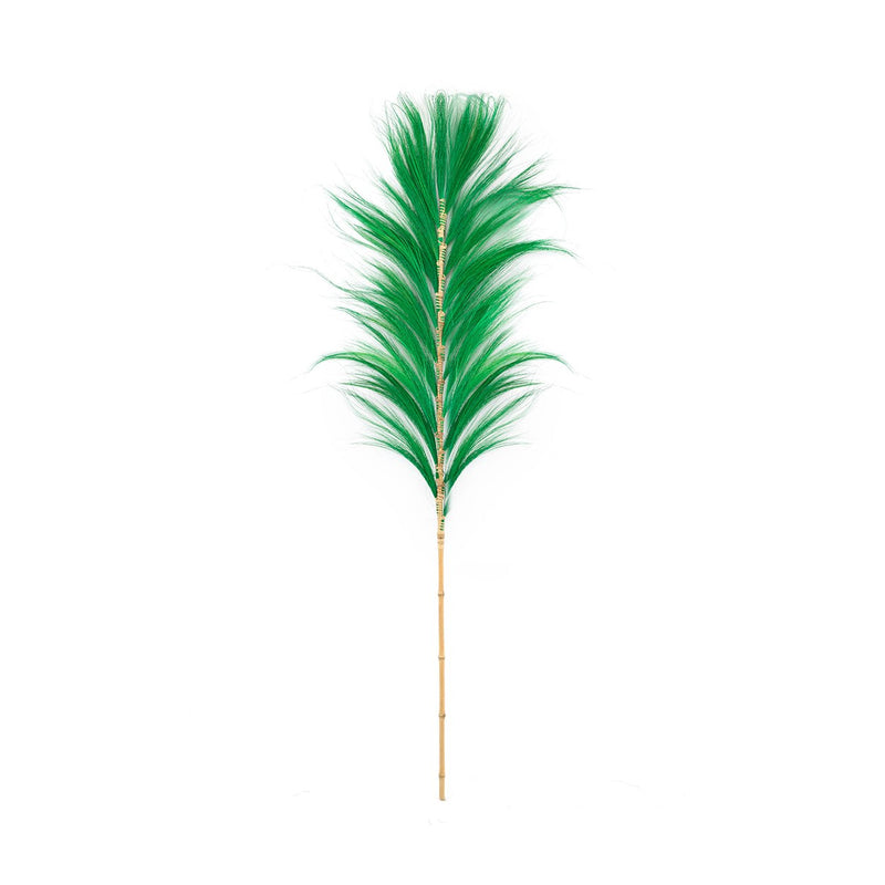 Dimensions Branche décorative Stunning Leaf vert émeraude 190 cm