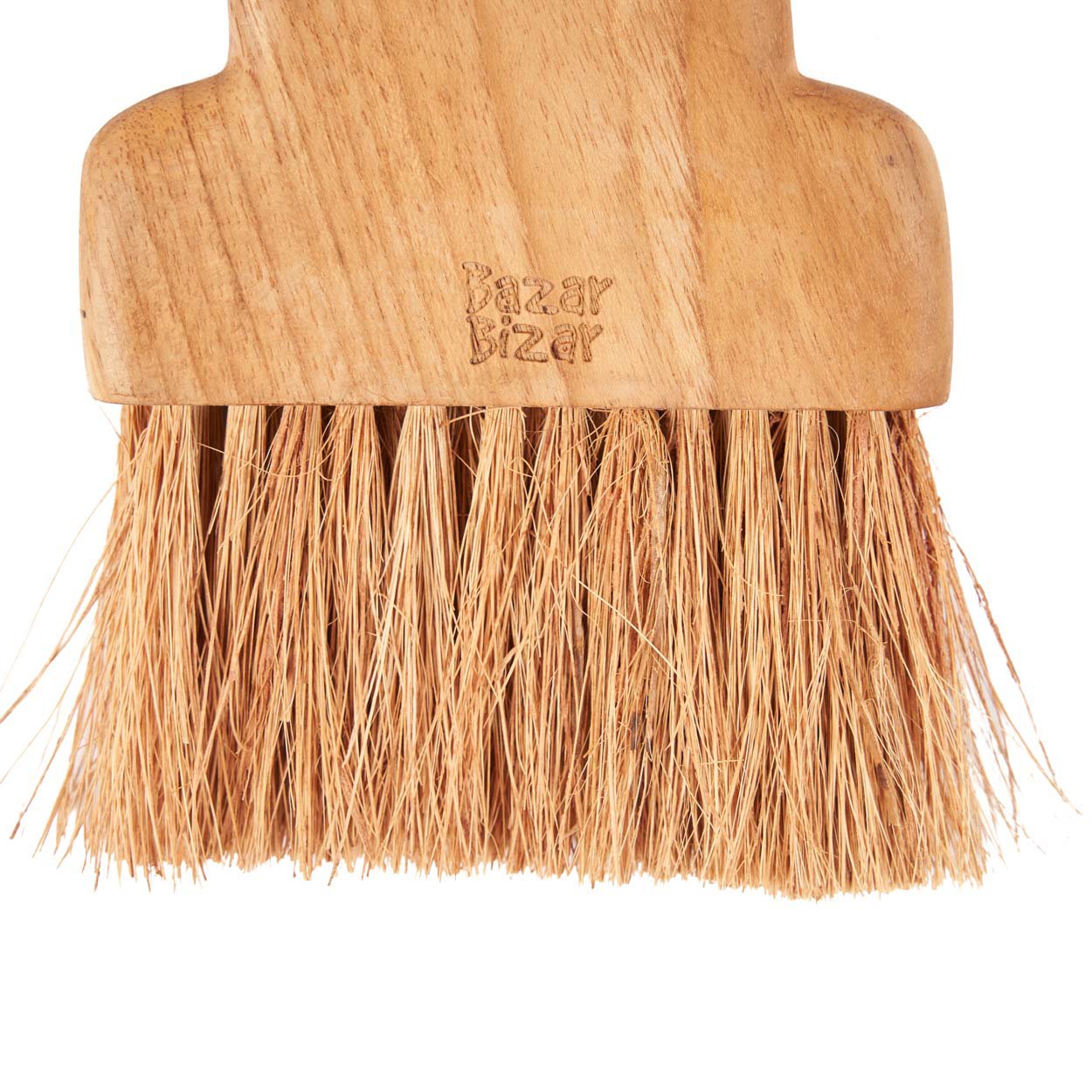 Brosse à miettes en teck à palette découpée 16 cm, vue 5