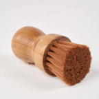 Brosse à vaisselle en teck tournée 11 cm, vue 5
