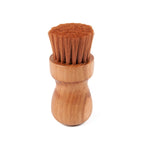 Brosse à vaisselle en teck tournée 11 cm