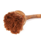 Brosse de nettoyage en teck à fibres souples 33 cm, vue 4