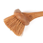 Brosse de nettoyage en teck à tête coudée 33 cm, vue 3
