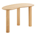 Bureau Livigno chêne plateau organique 3 pieds 120 cm