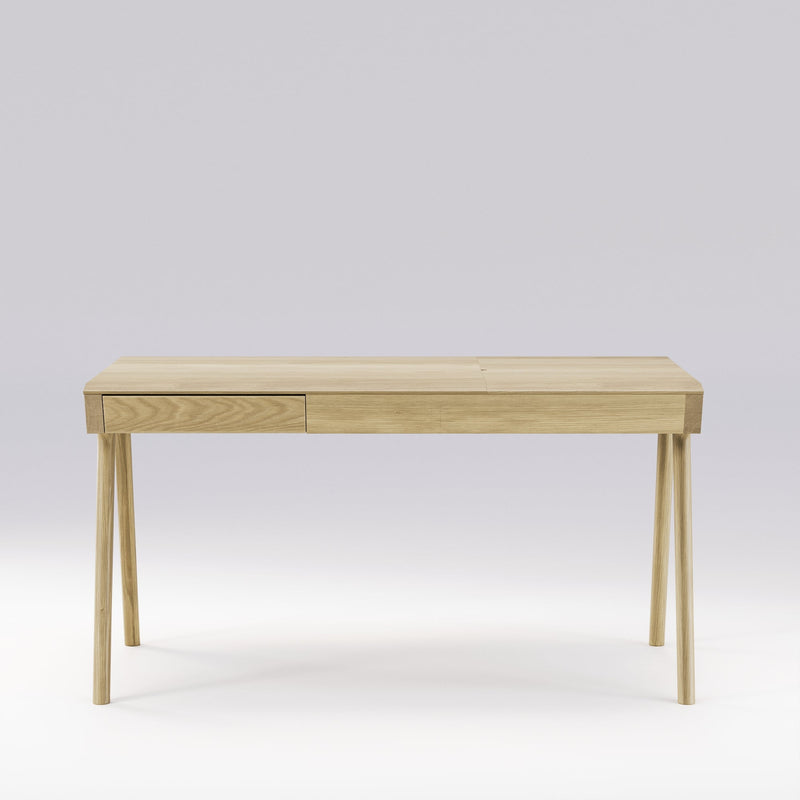 Dimensions Metis 3-drawer desk 140 cm